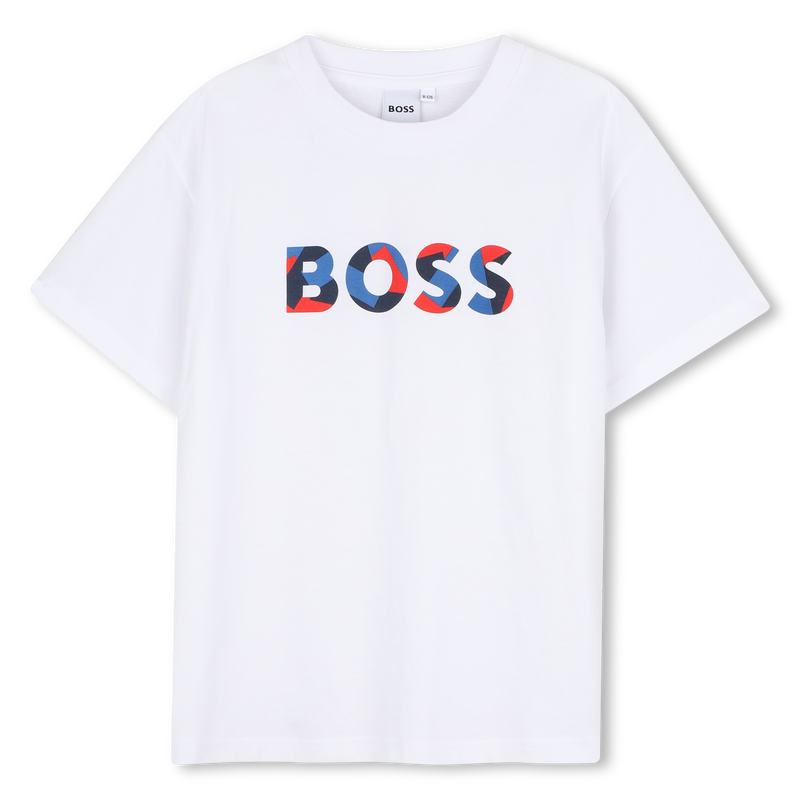 CAMISETA DE MANGA CORTA BOSS 
                        NI&Ntilde;O