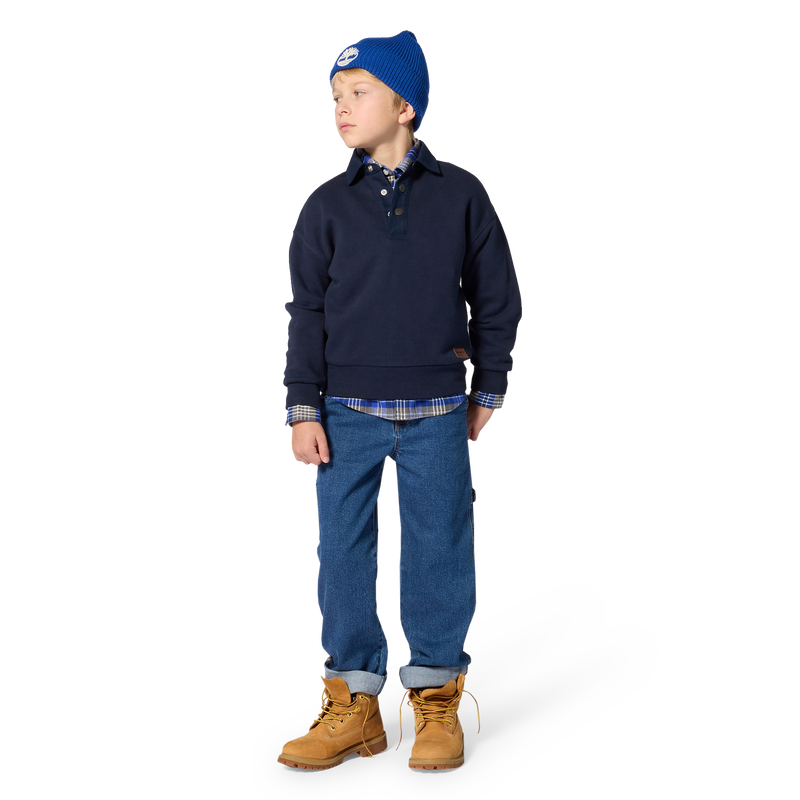 Camisa de cuadros TIMBERLAND 
                        NI&Ntilde;O