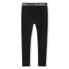 Leggings de jacquard KARL LAGERFELD KIDS 
                    NI&Ntilde;A