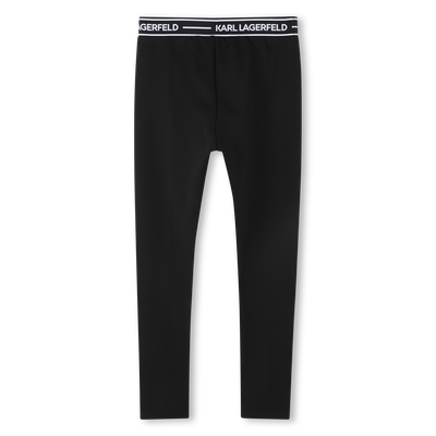 Leggings de jacquard KARL LAGERFELD KIDS NI&Ntilde;A