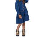 Vestido con cuello camisero BILLIEBLUSH 
                    NI&Ntilde;A