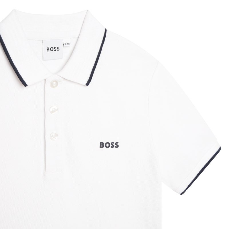 POLO DE MANGA CORTA BOSS 
                        NI&Ntilde;O