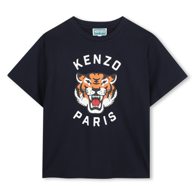Camiseta de mangas cortas KENZO KIDS UNISEXO