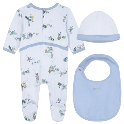 Pijama, babero y gorro KENZO KIDS NI&Ntilde;O