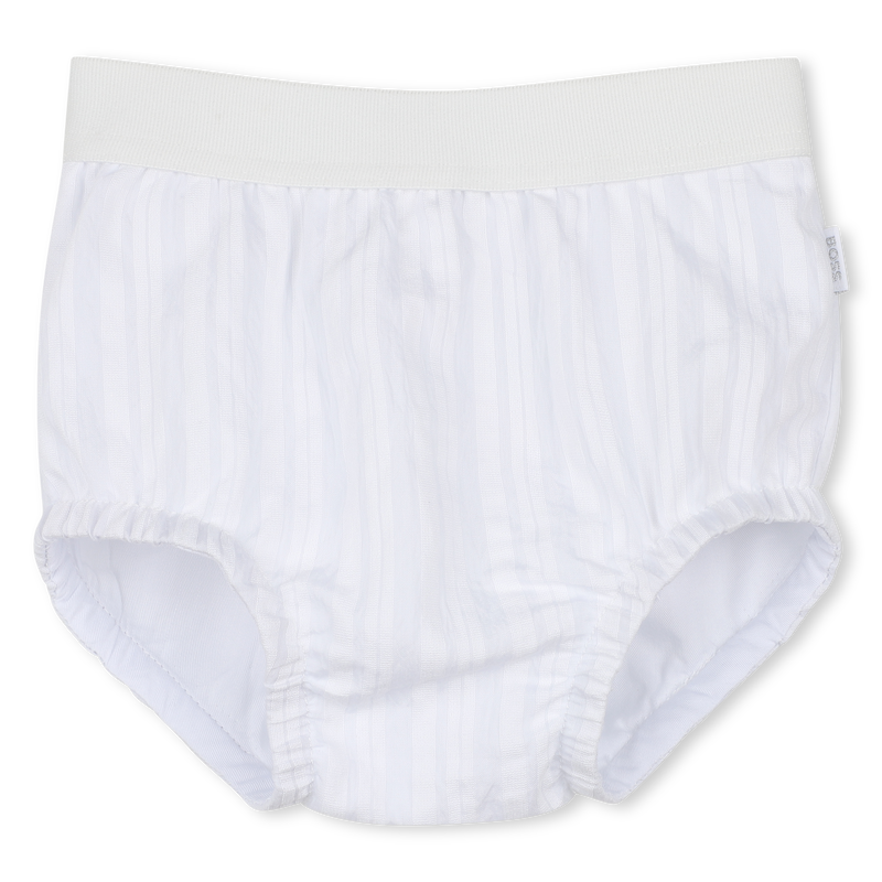 VESTIDO + CONJUNTO DE BRAGAS HINCHADAS BOSS 
                        NI&Ntilde;A