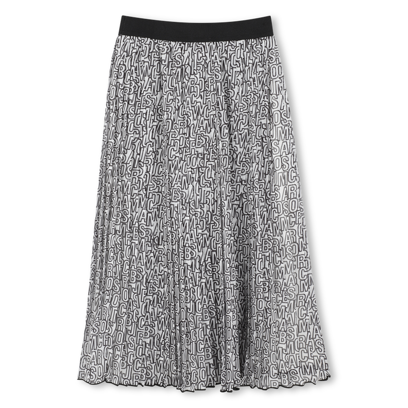 Falda de ceremonia plisada MARC JACOBS 
                        NI&Ntilde;A