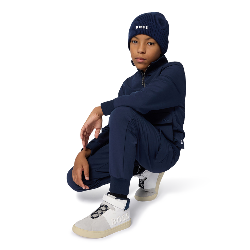 C&aacute;rdigan jogger BOSS 
                        NI&Ntilde;O