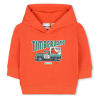Sudadera con capucha de vell&oacute;n TIMBERLAND 
                    NI&Ntilde;O