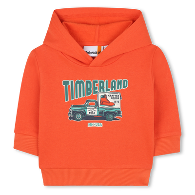 Sudadera con capucha de vell&oacute;n TIMBERLAND NI&Ntilde;O