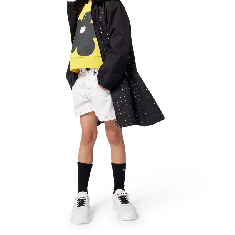 Sudadera de mulet&oacute;n de algod&oacute;n MARC JACOBS 
                        NI&Ntilde;A