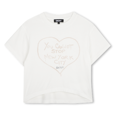 Camiseta de mangas cortas DKNY NI&Ntilde;A