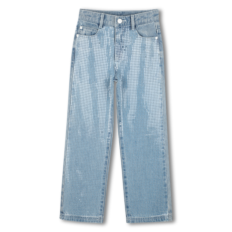 Pantal&oacute;n vaquero ajustable DKNY 
                        NI&Ntilde;A