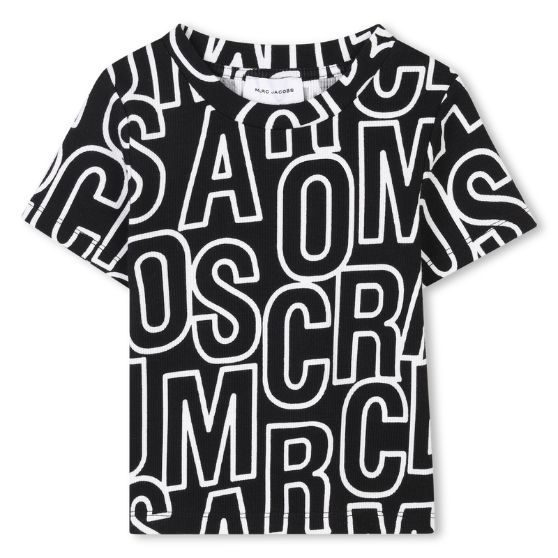 Camiseta corta estampada MARC JACOBS 
                        NI&Ntilde;A