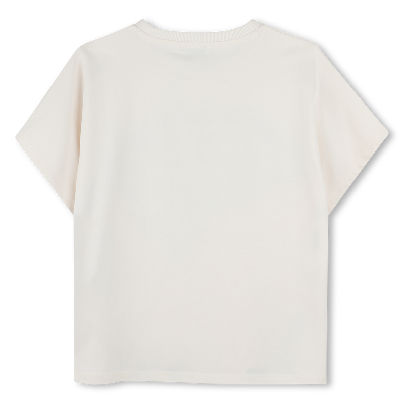 Camiseta algod&oacute;n manga corta KENZO KIDS 
                        UNISEXO