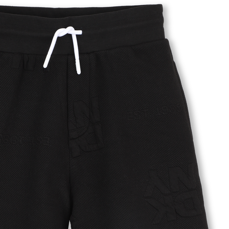 BERMUDAS DE FELPA DKNY 
                        NI&Ntilde;O