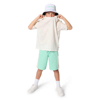 PANTALONES CORTOS DE FELPA HUGO NI&Ntilde;O