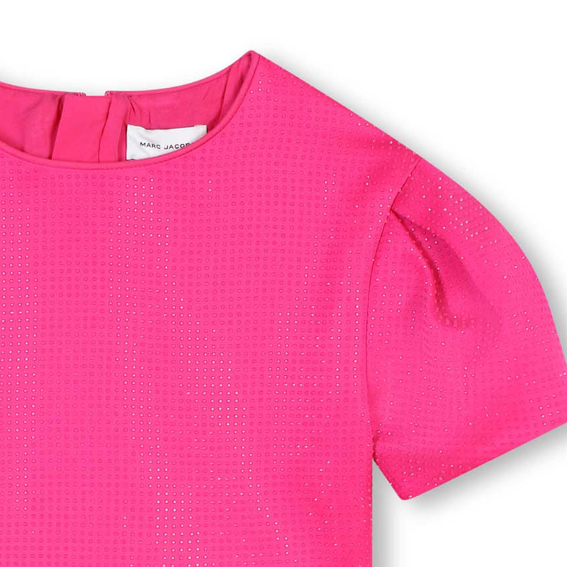 Vestido de gala de sat&eacute;n MARC JACOBS 
                        NI&Ntilde;A