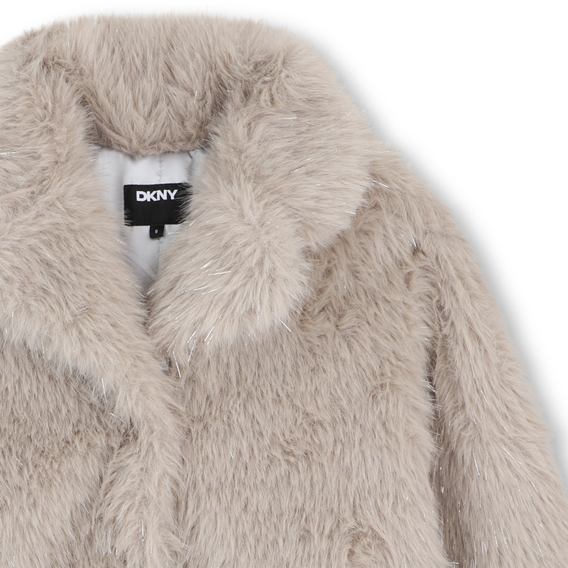 Chaqueta de piel DKNY 
                        NI&Ntilde;A