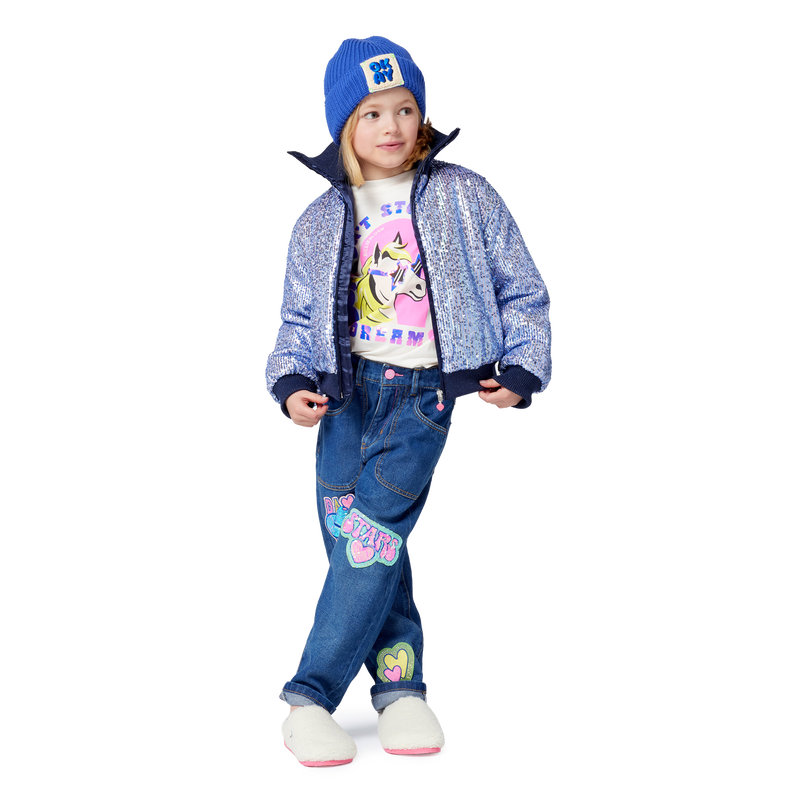 Chaqueta de lentejuelas BILLIEBLUSH 
                        NI&Ntilde;A