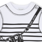 Vestido manga corta MARC JACOBS 
                    NI&Ntilde;A