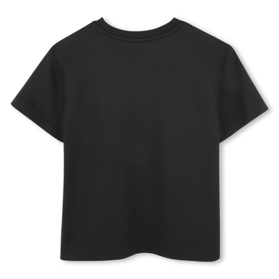 Camiseta de algod&oacute;n con logo HUGO NI&Ntilde;A