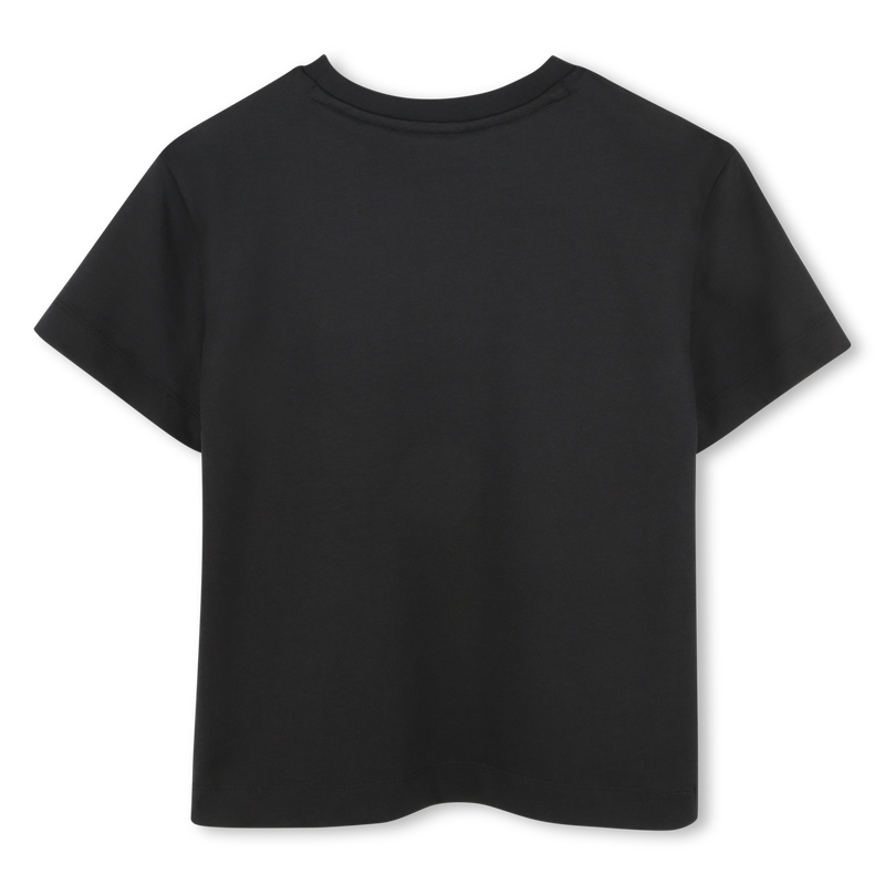 Camiseta de algod&oacute;n con logo HUGO 
                        NI&Ntilde;A