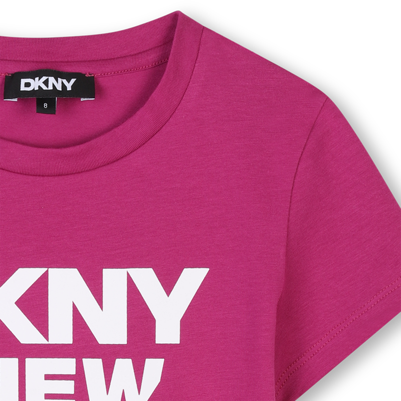 Camiseta de manga corta DKNY 
                        NI&Ntilde;A