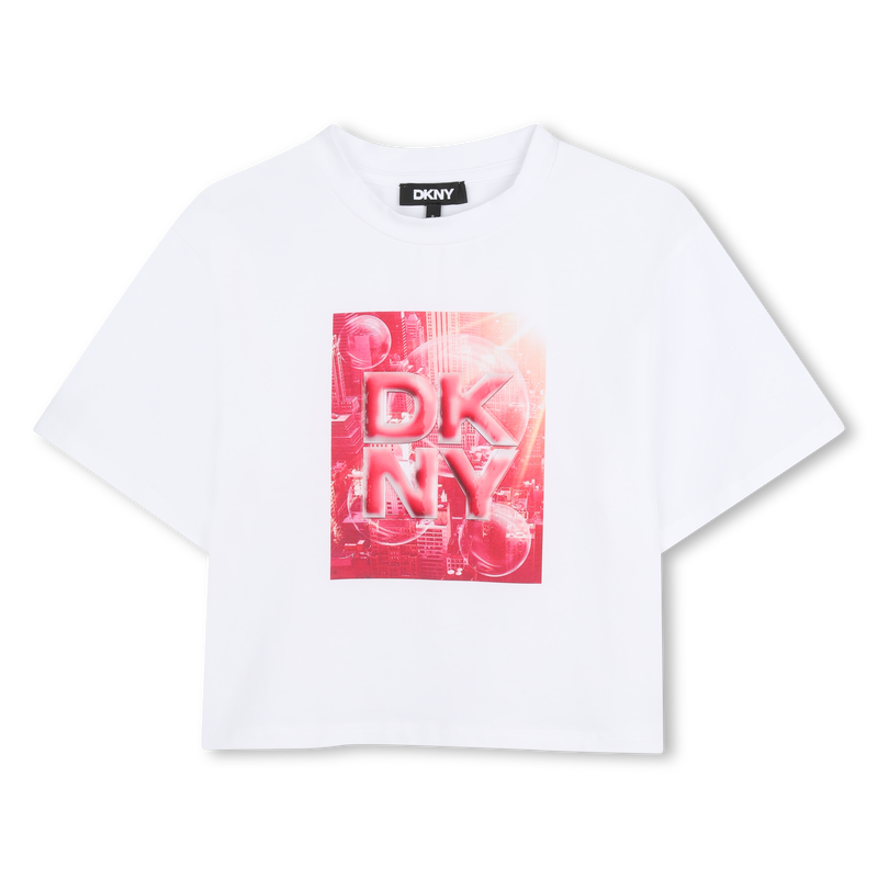 Camiseta de manga corta DKNY 
                        NI&Ntilde;A