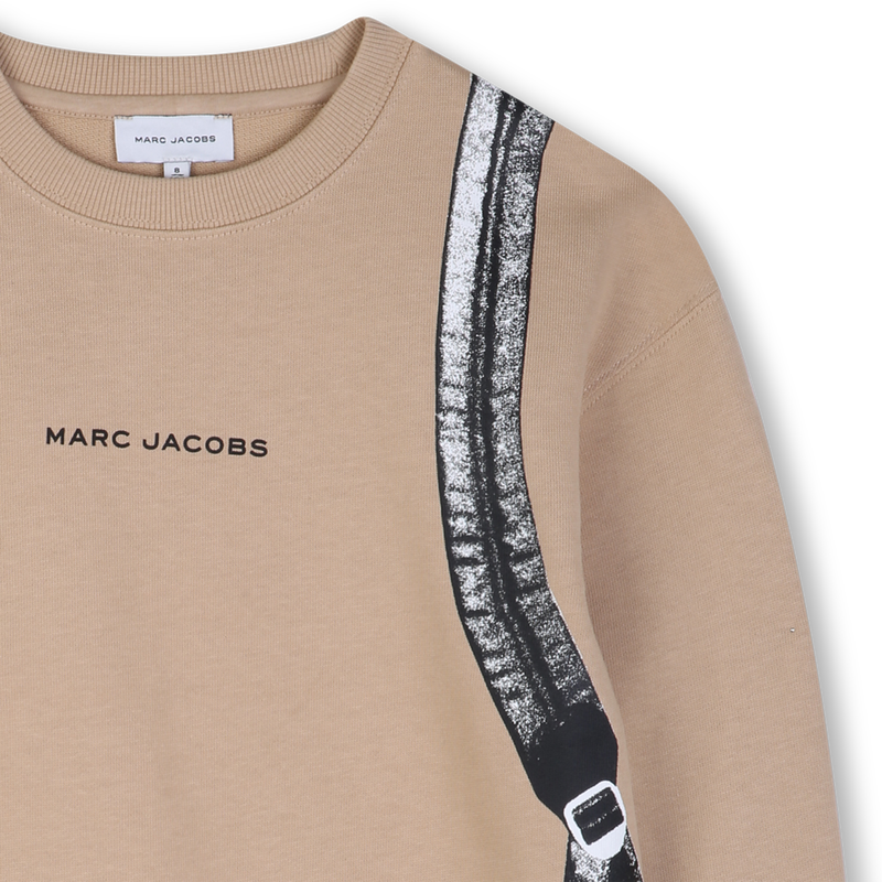 SUDADERA FLEECE MARC JACOBS 
                        NI&Ntilde;O