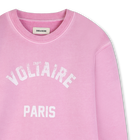 Sudadera de corte ancho ZADIG VOLTAIRE 
                    NI&Ntilde;A