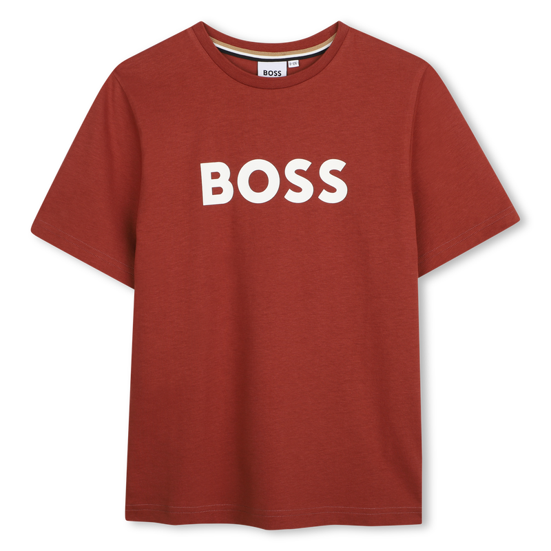 Camiseta de mangas cortas BOSS 
                        NI&Ntilde;O