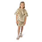 Vestido con mangas abullonadas BOSS 
                    NI&Ntilde;A