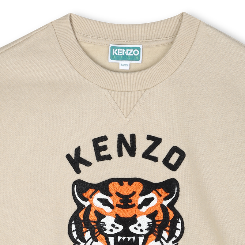 Sudadera de forro polar sin cepillar KENZO KIDS 
                        NI&Ntilde;O
