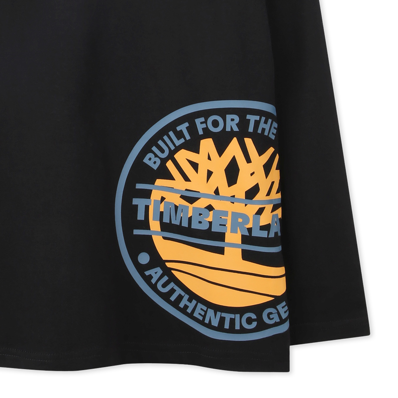 Camiseta con logo estampado TIMBERLAND 
                        NI&Ntilde;O