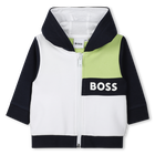 Chaqueta con capucha BOSS 
                    NI&Ntilde;O