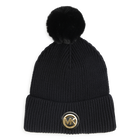 Gorro con pomp&oacute;n, NEGRO, hi-res
