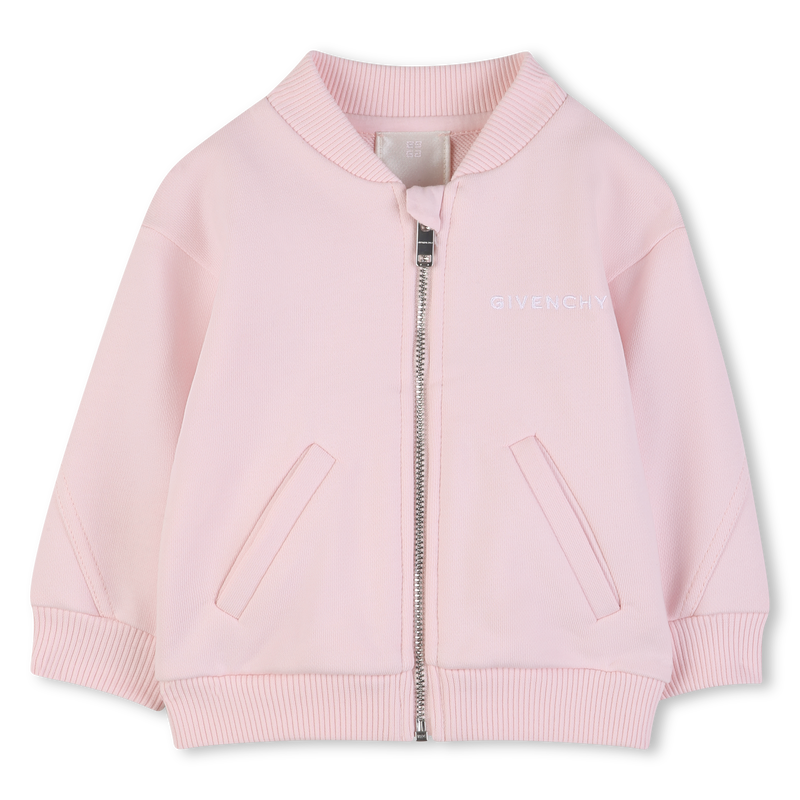 SUDADERA CON CAPUCHA CON CREMALLERA GIVENCHY 
                        NI&Ntilde;A