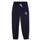 Pantalones de ch&aacute;ndal de vell&oacute;n, MARINO, hi-res