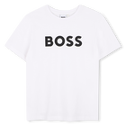 Camiseta de mangas cortas, BLANCO, hi-res