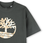 Camiseta con el logo estampado TIMBERLAND 
                    NI&Ntilde;O