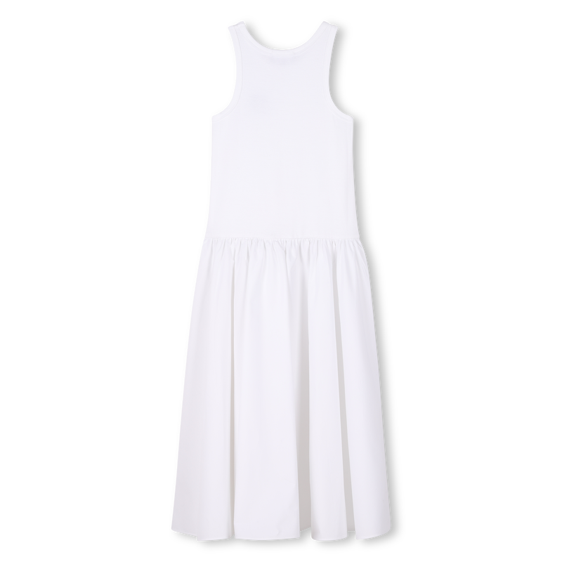 Vestido de tirantes de algod&oacute;n DKNY 
                        NI&Ntilde;A