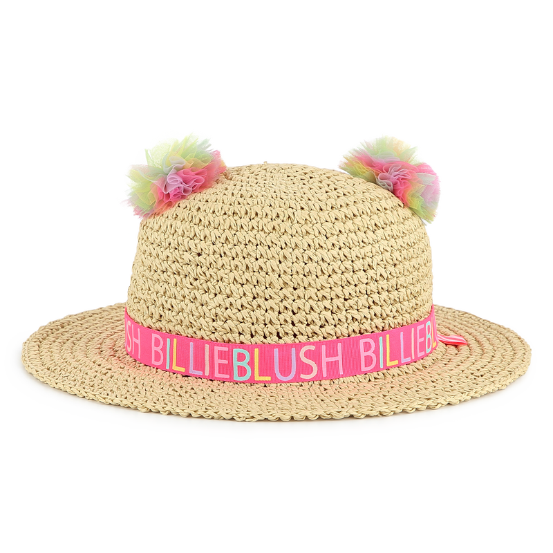 Sombrero con pompones BILLIEBLUSH 
                        NI&Ntilde;A