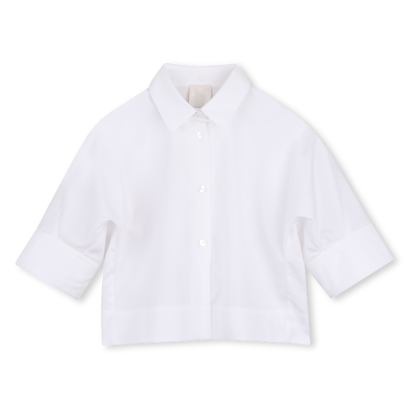 Camisa de mangas tres cuartos GIVENCHY 
                        NI&Ntilde;A