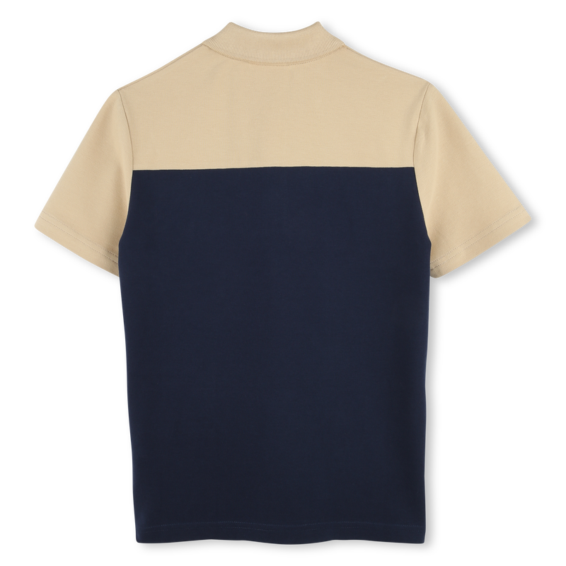 Polo con bloques de colores BOSS 
                        NI&Ntilde;O