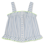 Top de rayas con tirantes BILLIEBLUSH 
                    NI&Ntilde;A