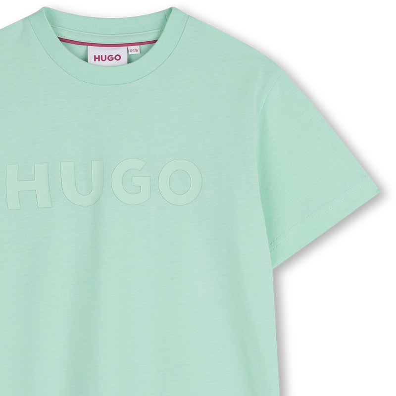 CAMISETA DE MANGA CORTA HUGO 
                        NI&Ntilde;O