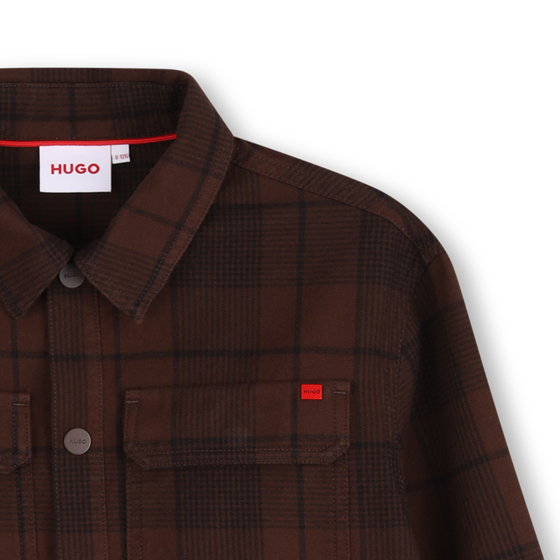 Camisa de mangas largas HUGO 
                        NI&Ntilde;O