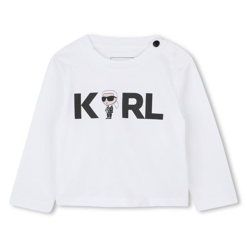Conjunto de sudadera, pantal&oacute;n y camiseta KARL LAGERFELD KIDS 
                        NI&Ntilde;O
