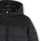 Chaqueta acolchada con capucha BOSS 
                    NI&Ntilde;O