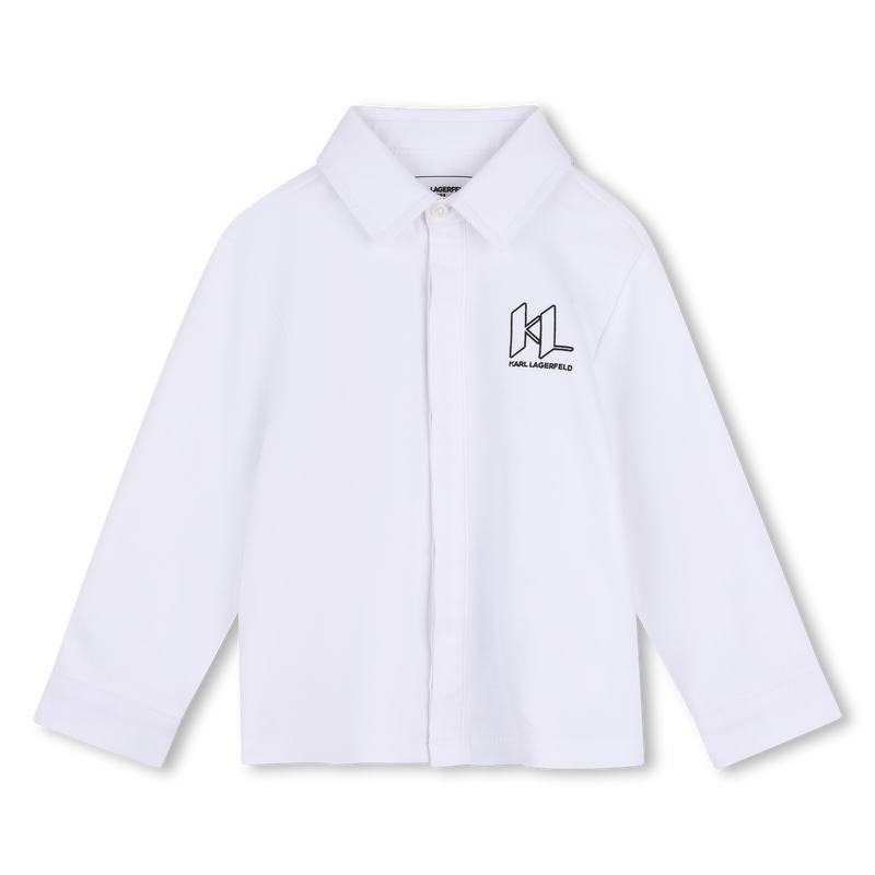 Conjunto de camisa y pantal&oacute;n KARL LAGERFELD KIDS 
                        NI&Ntilde;O